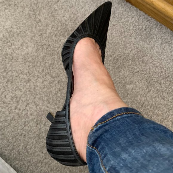 AK ANNE KLEIN Pointed Heels, Black, Size 7M - Picture 11 of 13